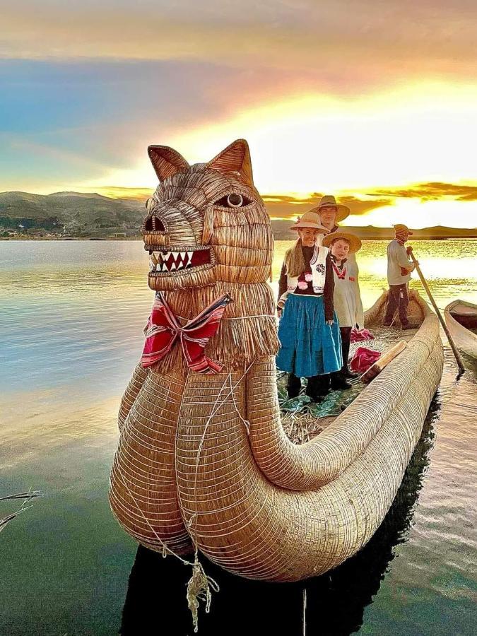 Uros Walysuma Titicaca Lodge ปูโน ภายนอก รูปภาพ