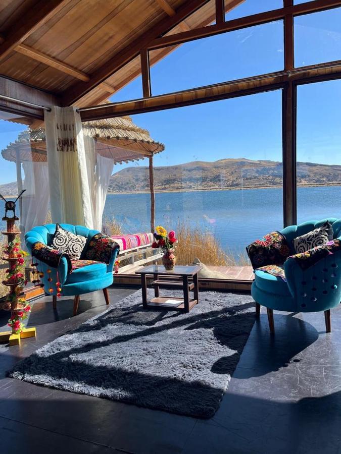 Uros Walysuma Titicaca Lodge ปูโน ภายนอก รูปภาพ